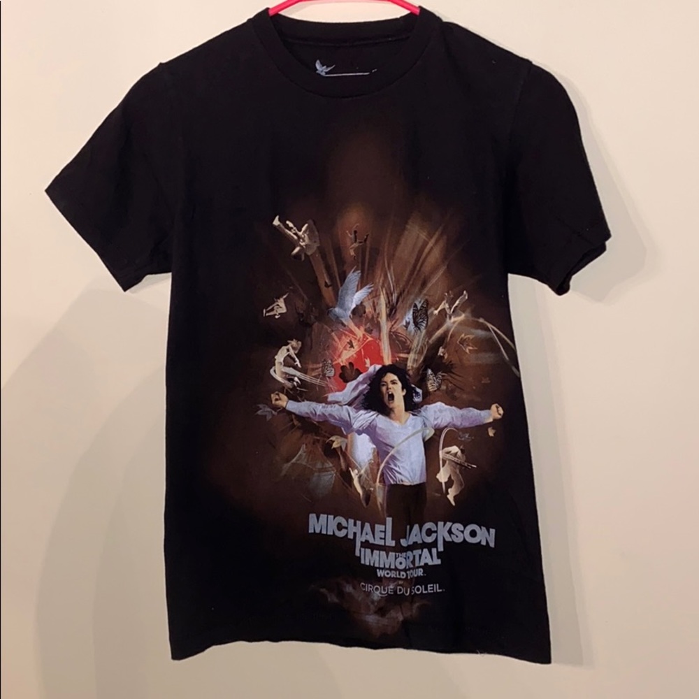 Michael Jackson The Immortal World Tour Shirt
